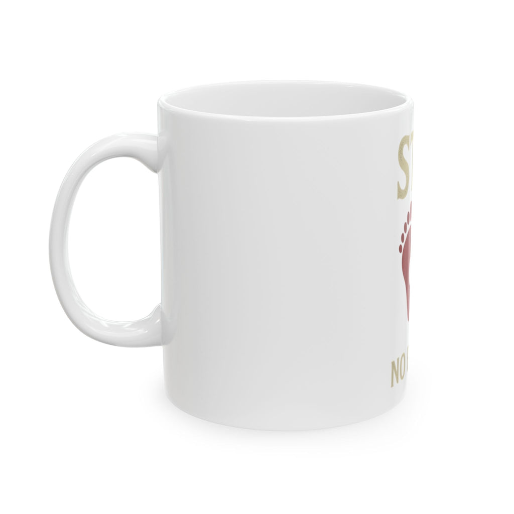 "Monster Mash" White Ceramic Mug — Graphic