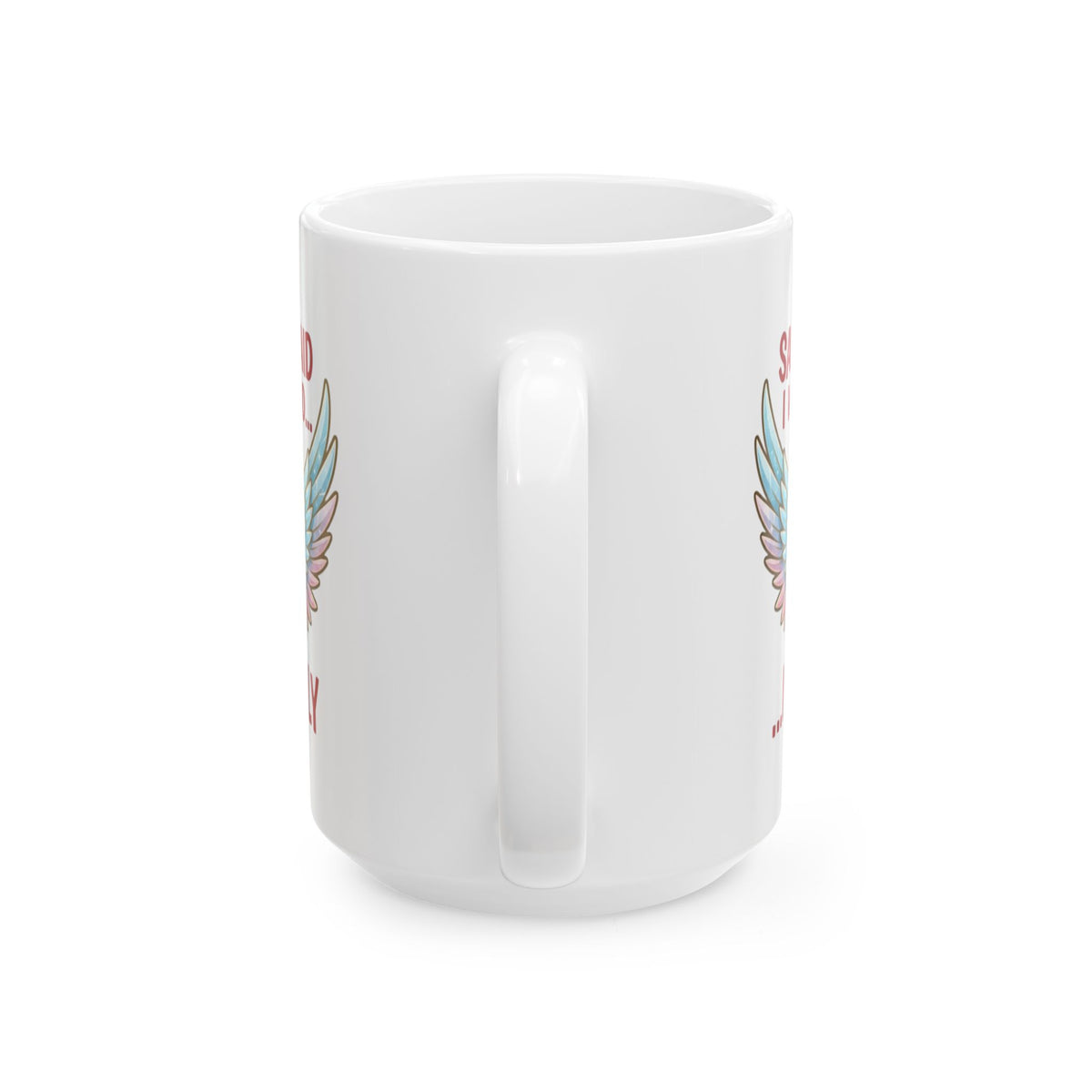 "Santa Said I Was Good" White Ceramic Mug