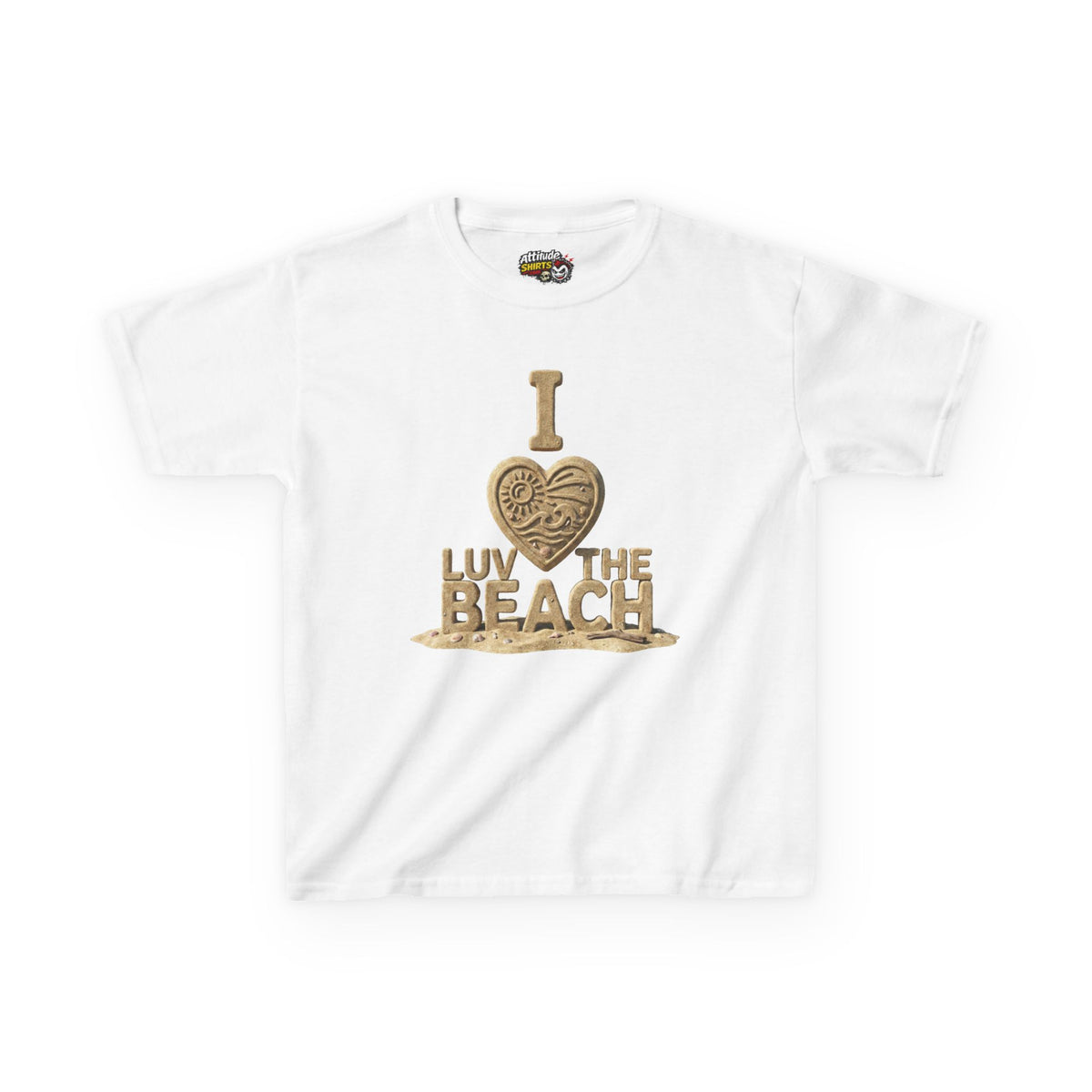 "I Luv The Beach" Kids Tee