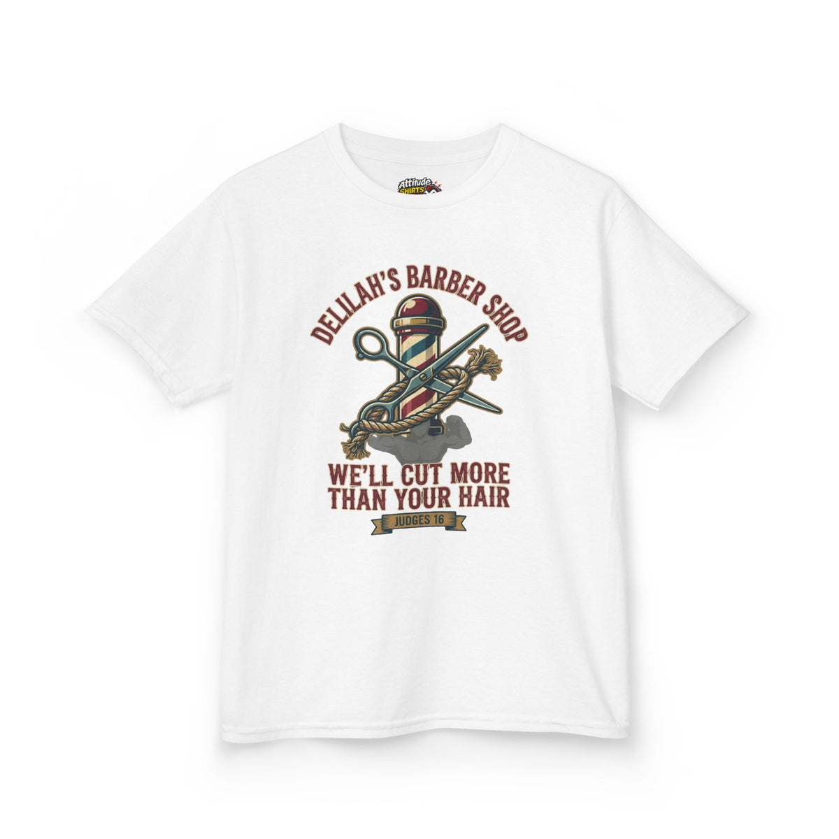 "Good Book Series Delilah's Barber Shop" Kids Tee