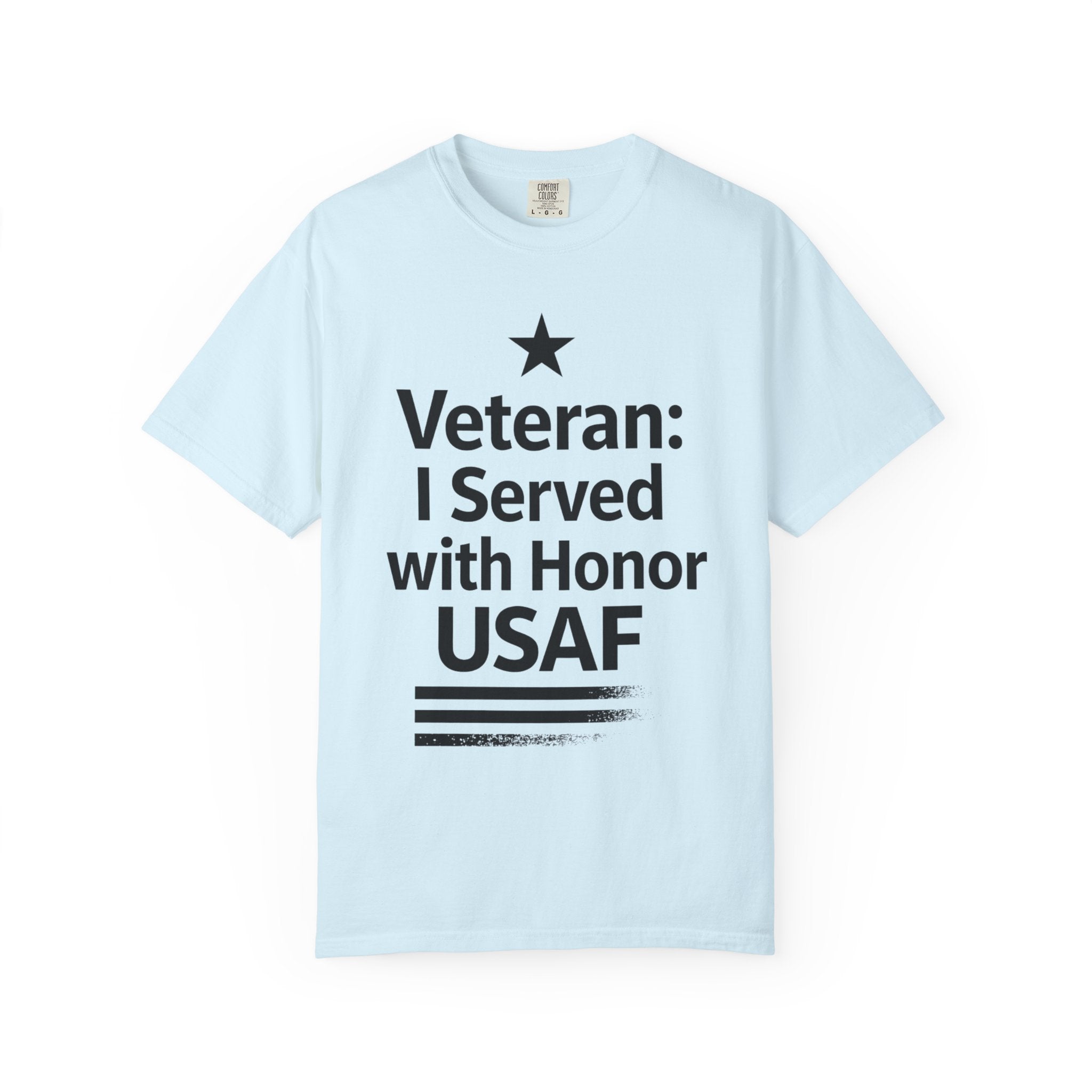 "Served With Honor" Unisex Garment-Dyed T-shirt
