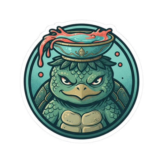"Kappa (Japanese Folklore)" Sticker
