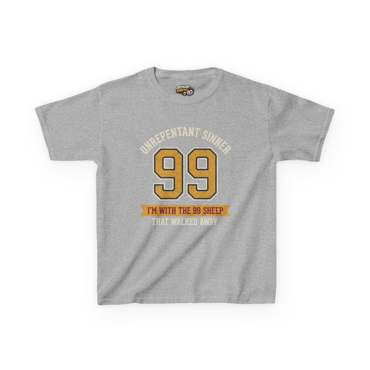 "Good Book Series 99 Unrepentant Sinner" Kids Tee
