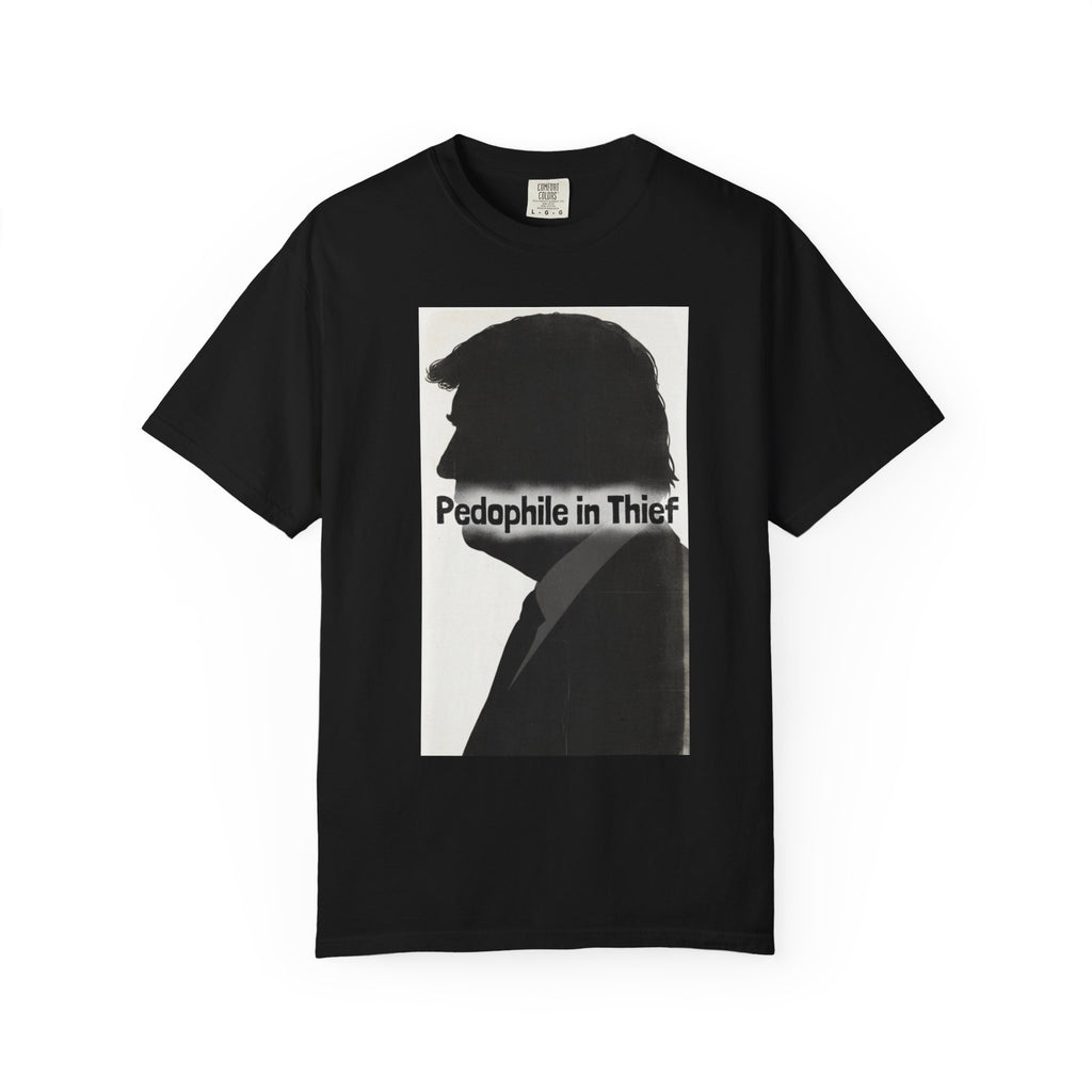Pedo in Thief | Garment-Dyed Tee — AttitudeShirts