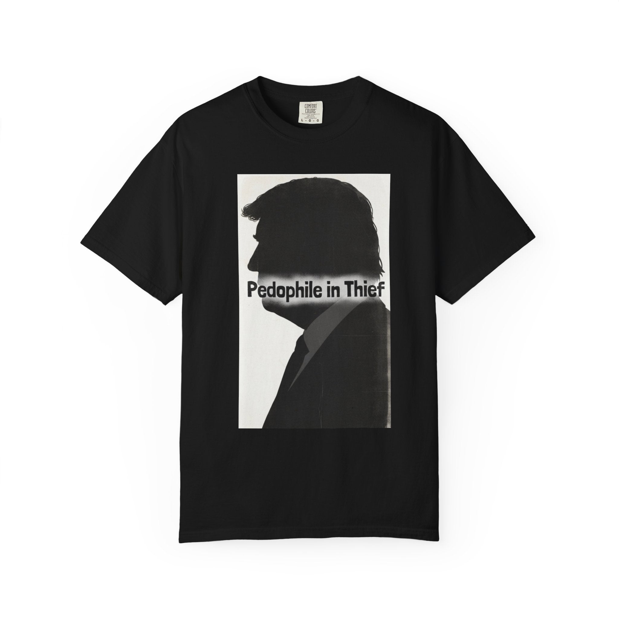 Pedo in Thief | Garment-Dyed Tee — AttitudeShirts
