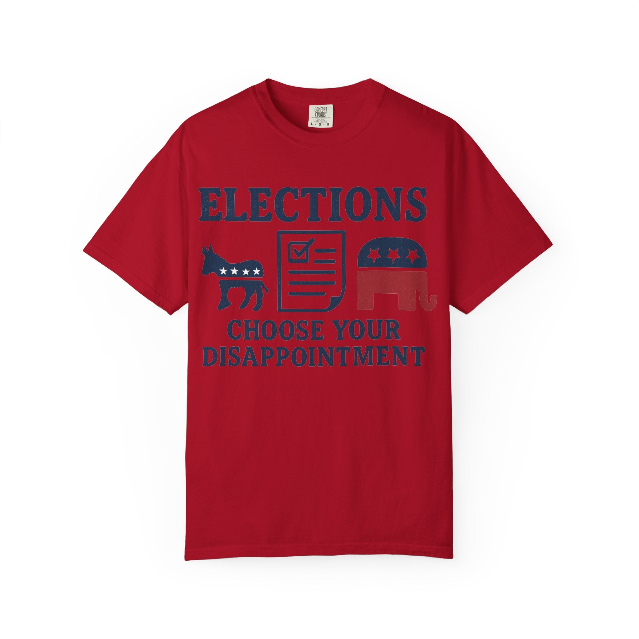 "Voting for the Best" Unisex Garment-Dyed T-shirt