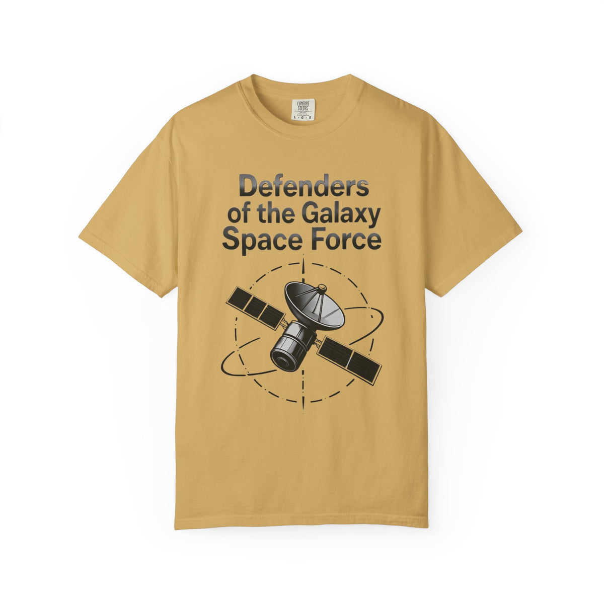 Color: Mustard | Defenders of the Galaxy Unisex Garment-Dyed T-shirt