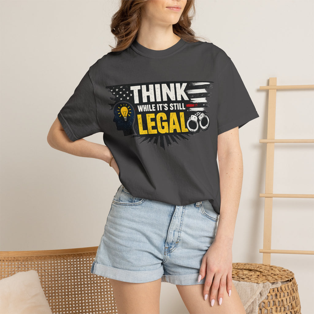 "The Endangered Species Act (For Your Brain)" Unisex Garment-Dyed T-shirt