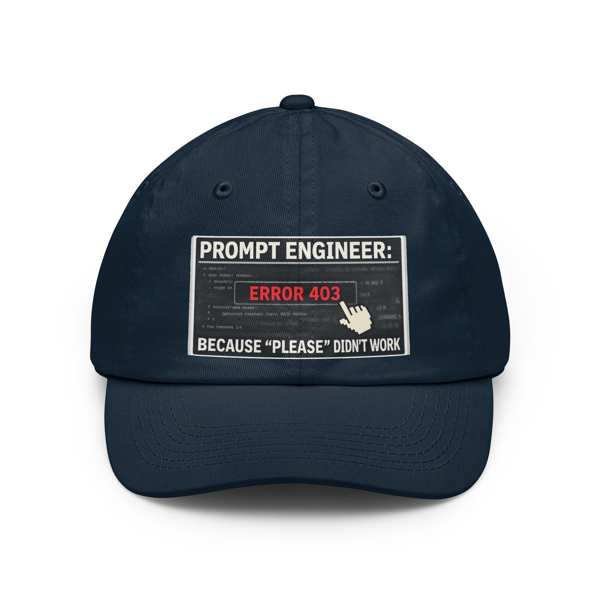 Politeness Failed. Try Fear™ | Dad Hat — AttitudeShirts