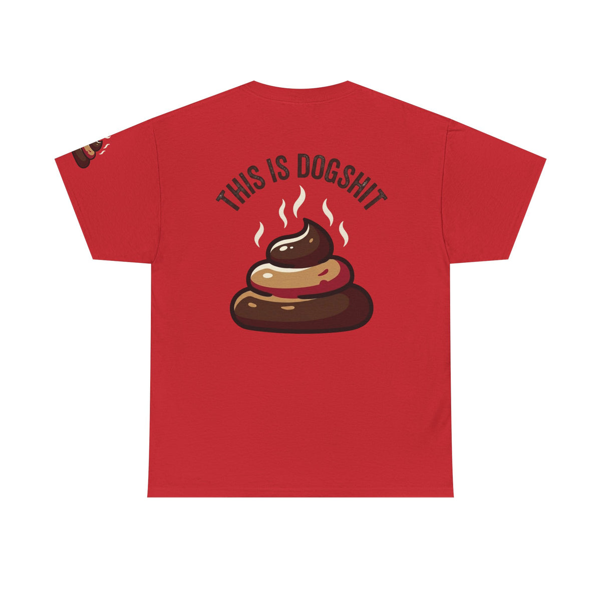 Color: Red | This is Dogshit Premium Graphic Tee