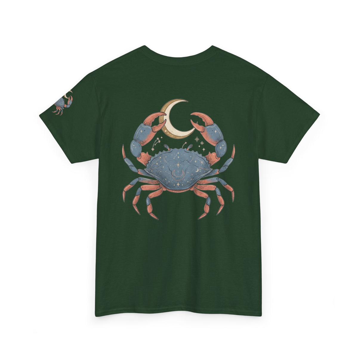 "Cancer The Moon Child Crab" Premium Graphic Tee