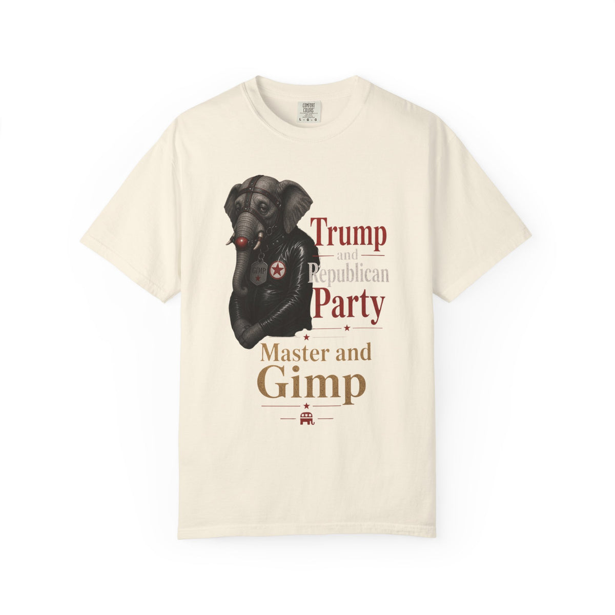 Color: Ivory | Master and Gimp Unisex Garment-Dyed Tee