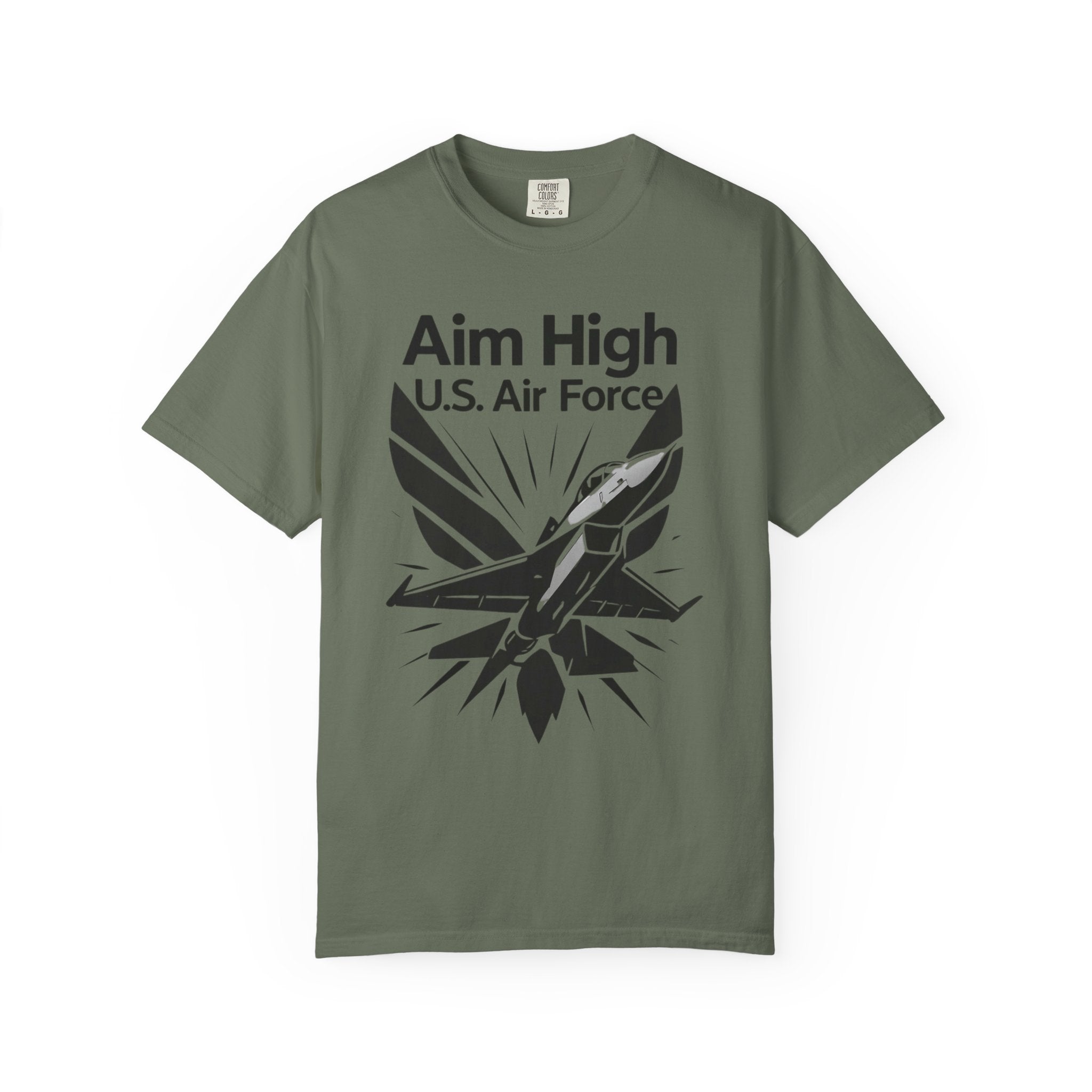 "Aim High" Unisex Garment-Dyed T-shirt