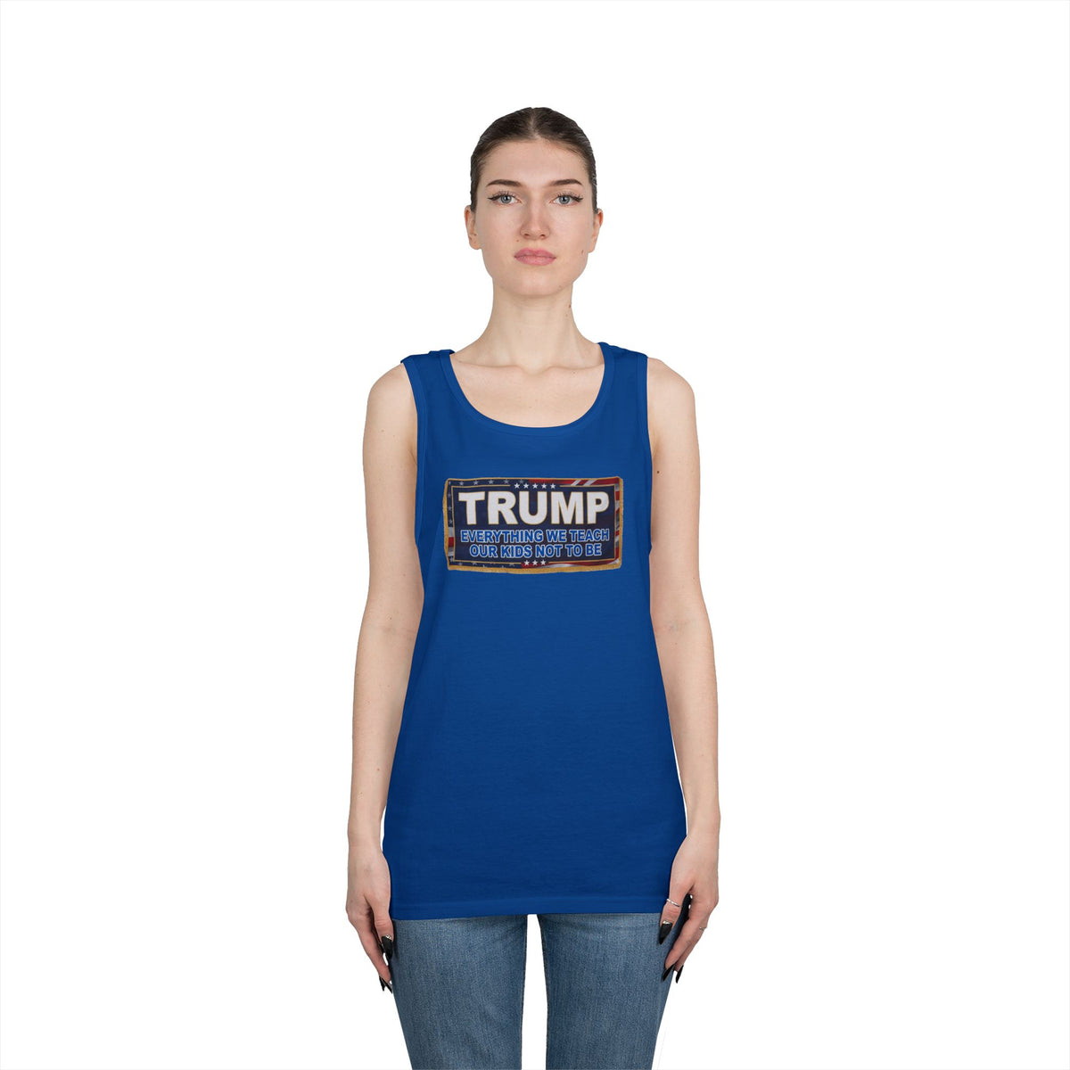 "Trump Teach Our Kids" Tank Top
