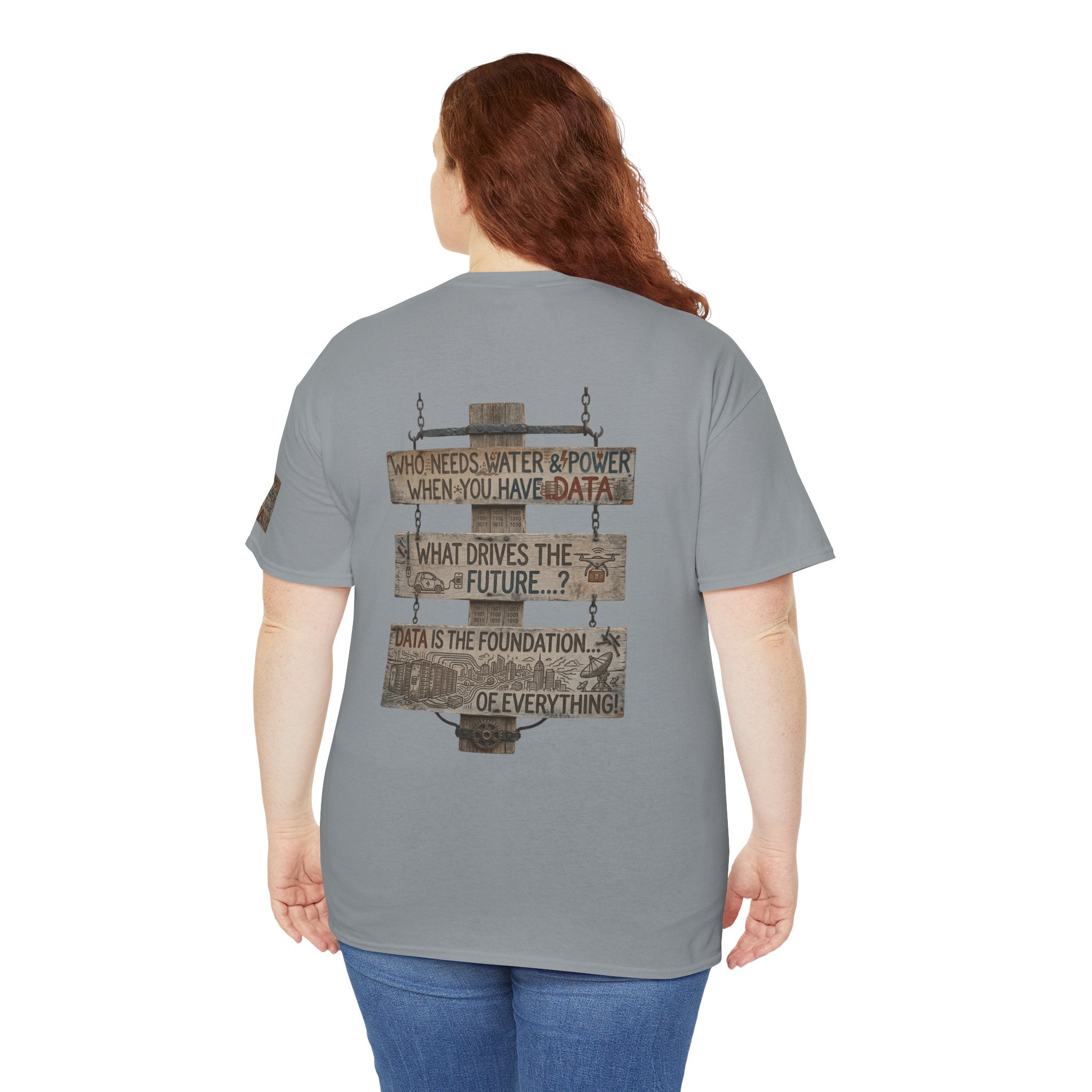 "Who Needs Water and Power" Premium Graphic Tee