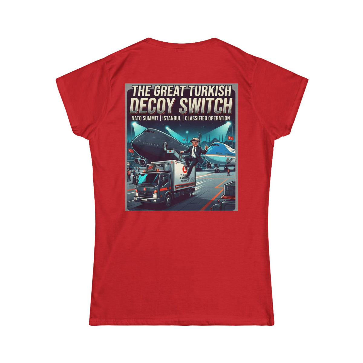 Color: Red | Decoy Switch Women's Tee