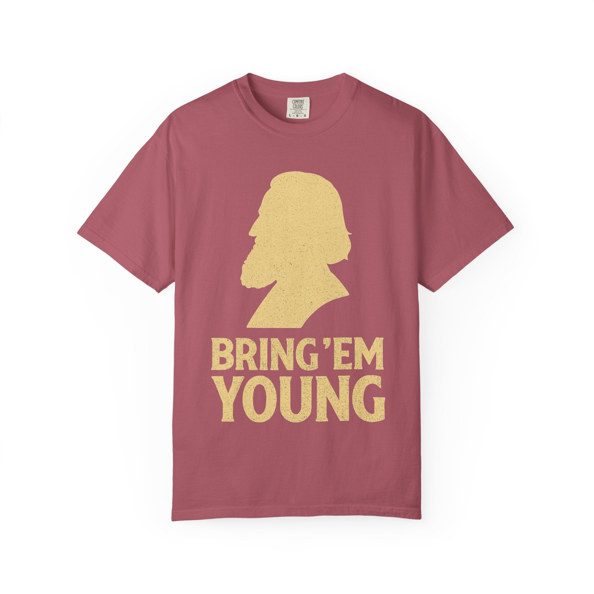 "Bring 'Em Young" Unisex Garment-Dyed T-shirt