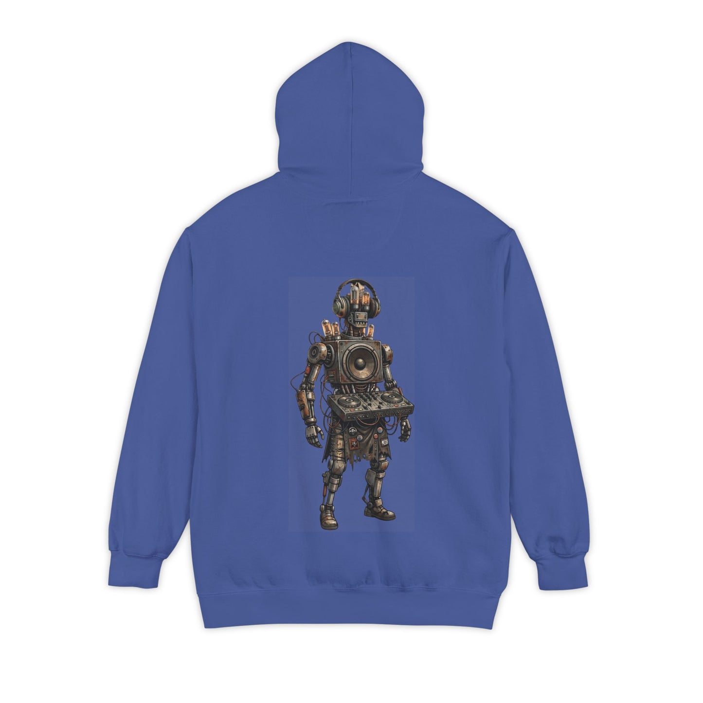 "DJ" Garment-Dyed Hoodie