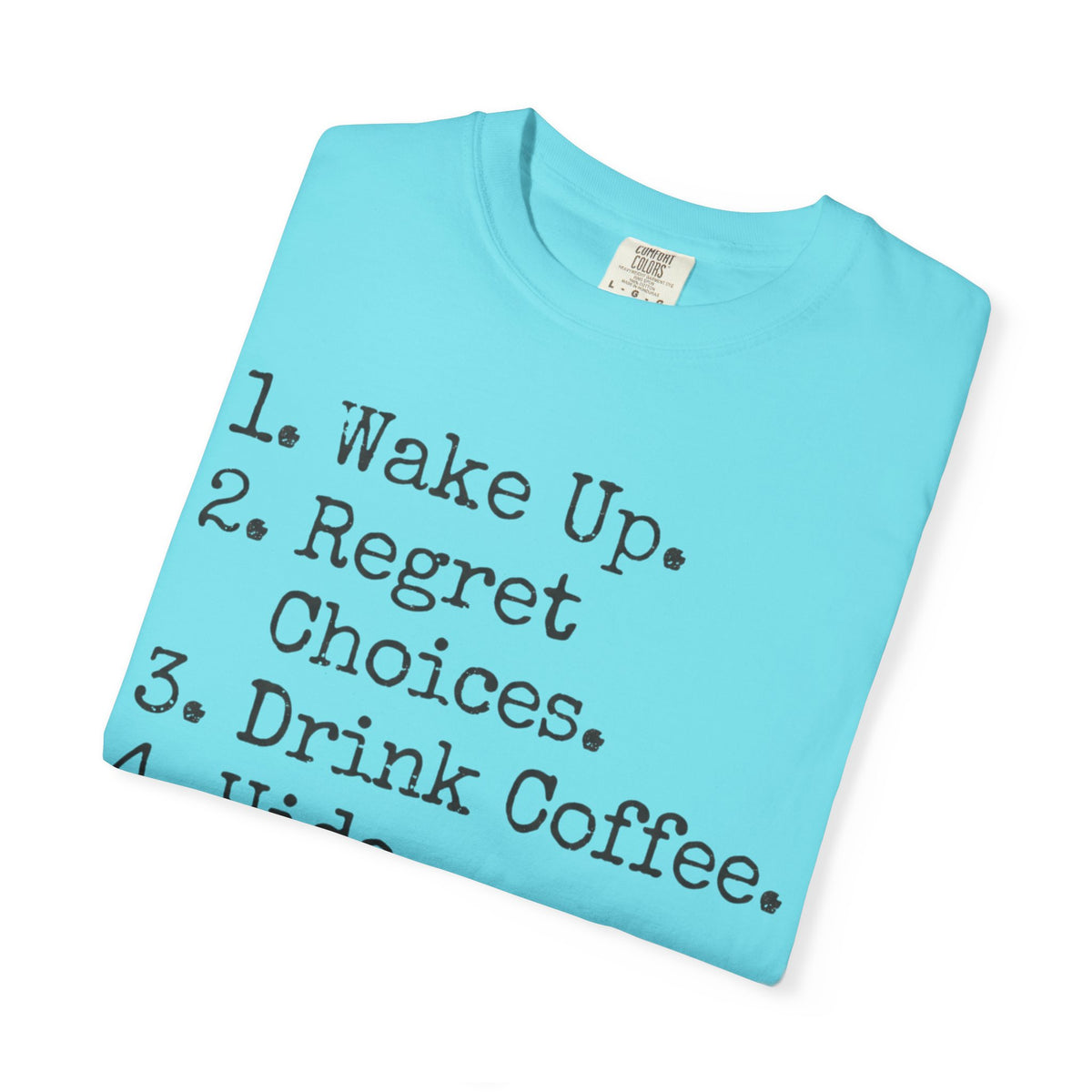"Daily Schedule Asset" Unisex Garment-Dyed Tee