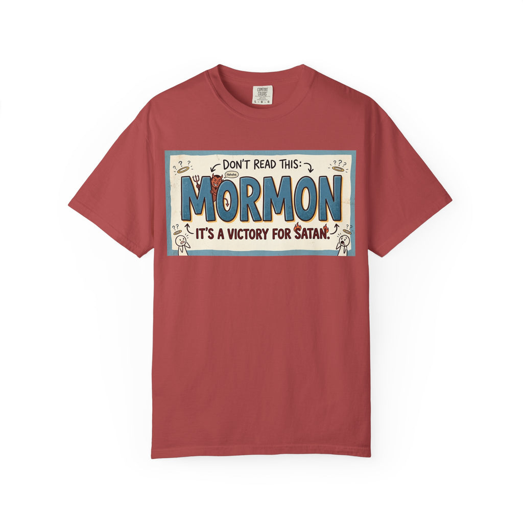"Victory for Satan T-Shirt" Unisex Garment-Dyed T-shirt