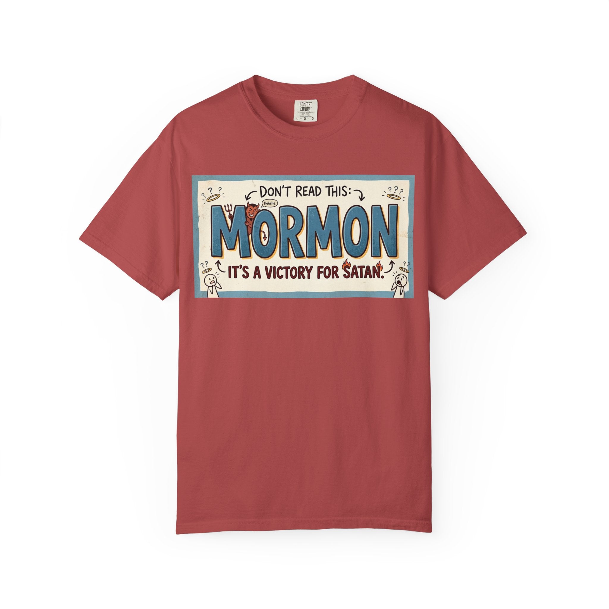 "Victory for Satan T-Shirt" Unisex Garment-Dyed T-shirt