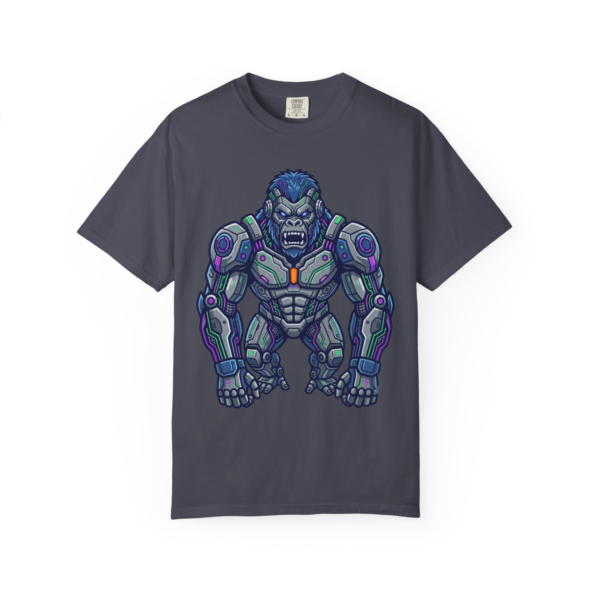 "Cyber Gorilla" Unisex Garment-Dyed Tee
