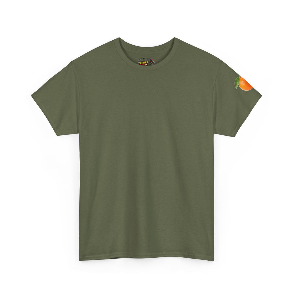 Color: Military Green | Tangerine Vagina Premium Graphic Tee