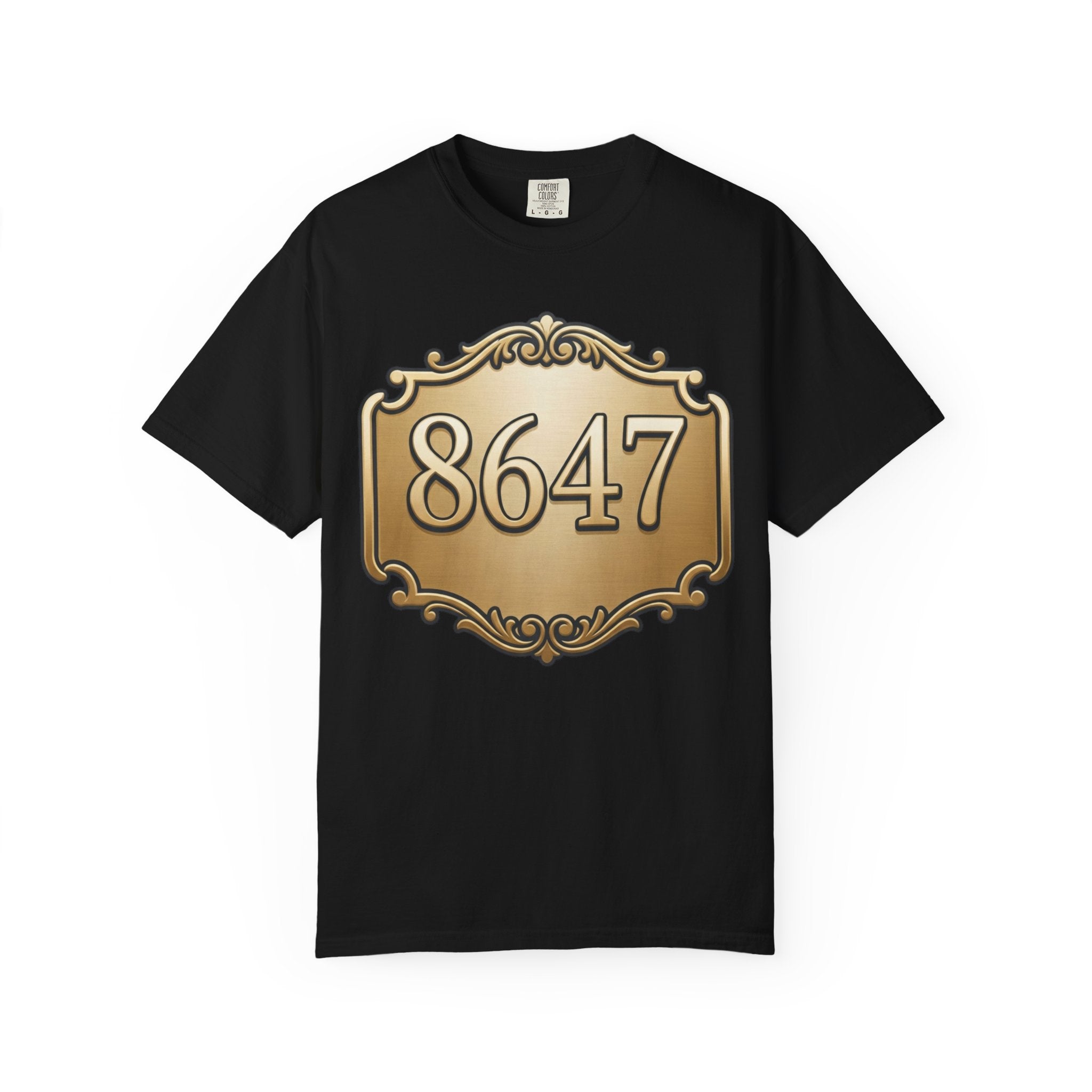 "8647" Unisex Garment-Dyed Tee