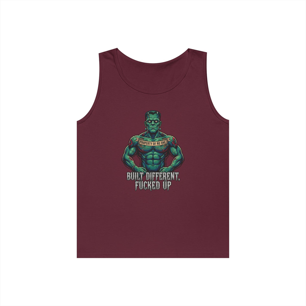 "Built Different" Tank Top