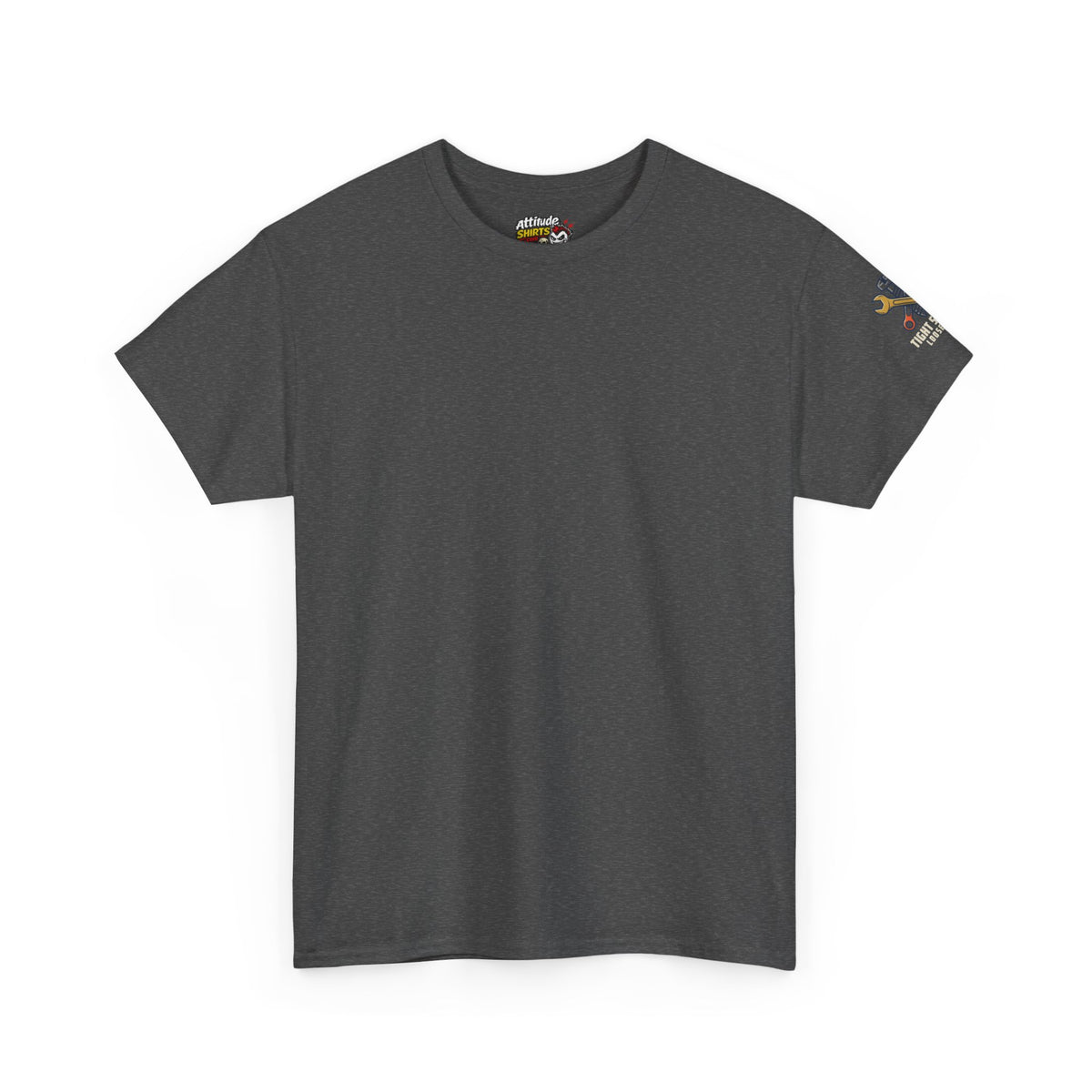 Color: Dark Heather | Tight Screw and a Loose Nut Premium Graphic Tee