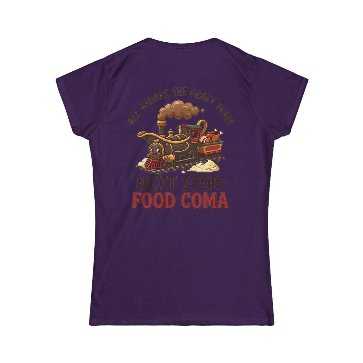 "Next Stop Food Coma" Women's Tee