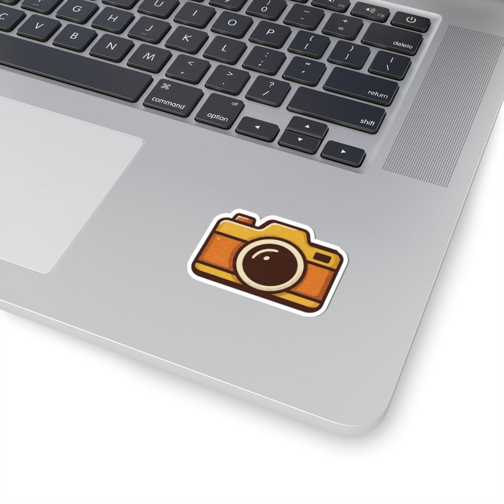 "Eyes Closed As Usual" Sticker