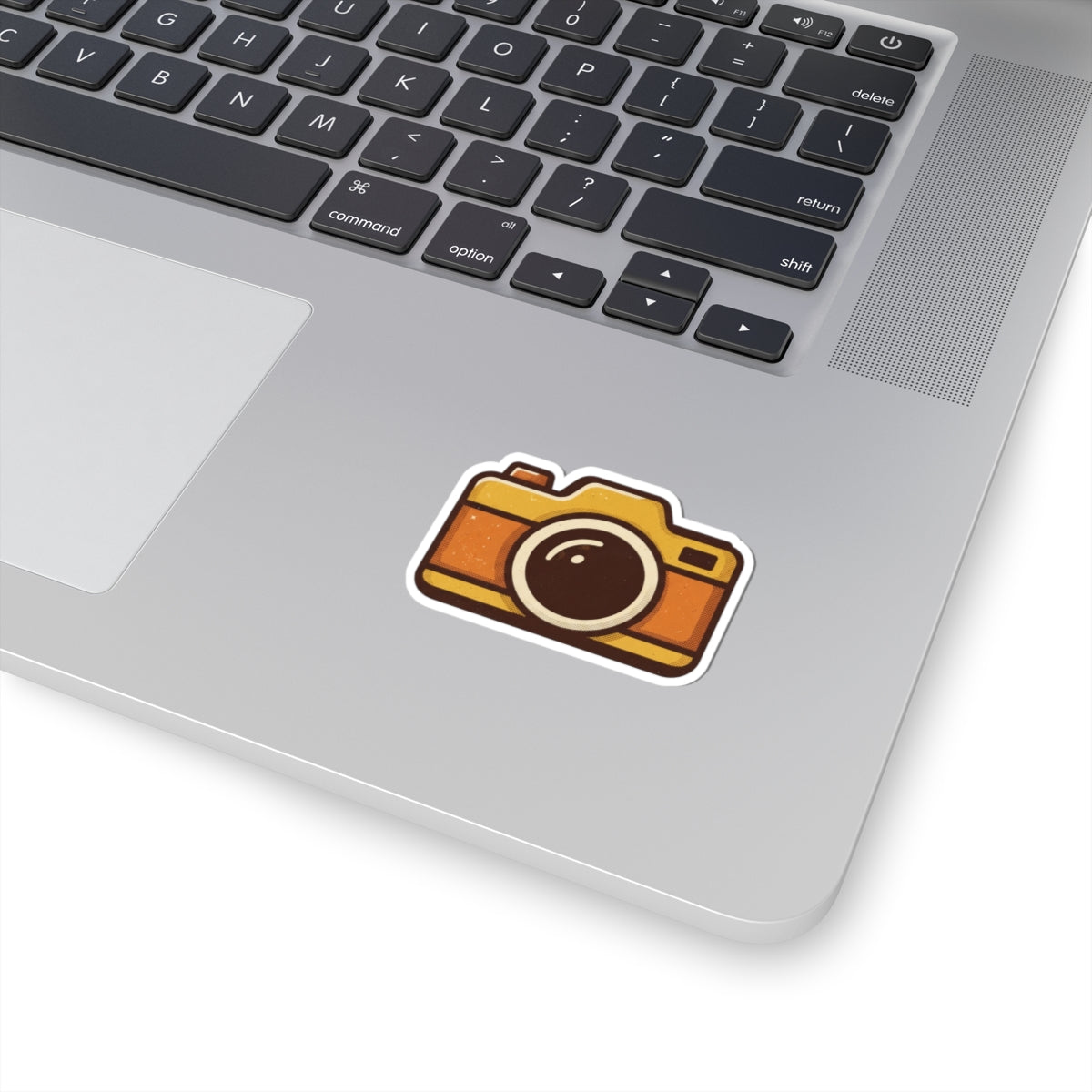 "Eyes Closed As Usual" Sticker