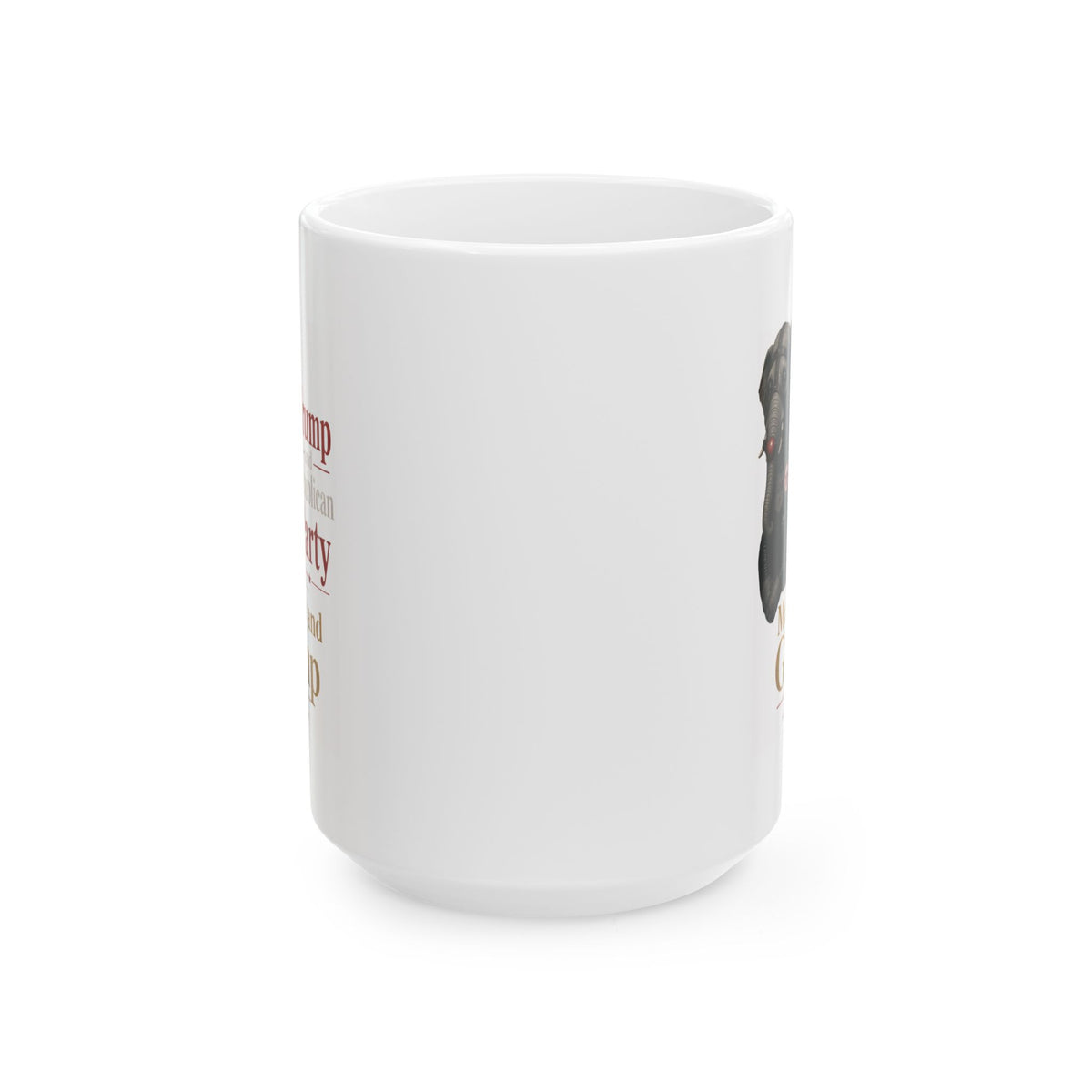 "Master and Gimp" White Ceramic Mug