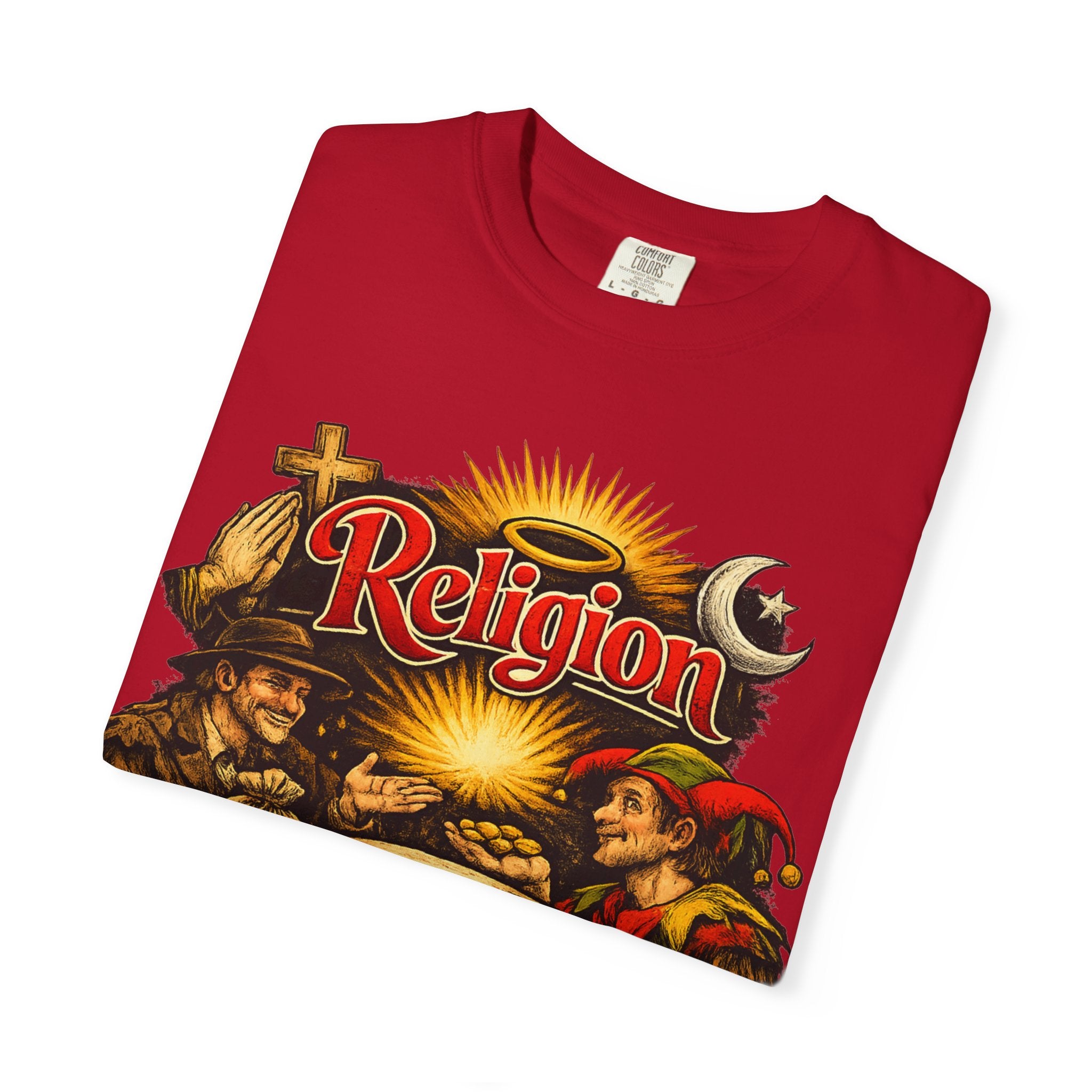 "The Original Transaction" Unisex Garment-Dyed T-shirt