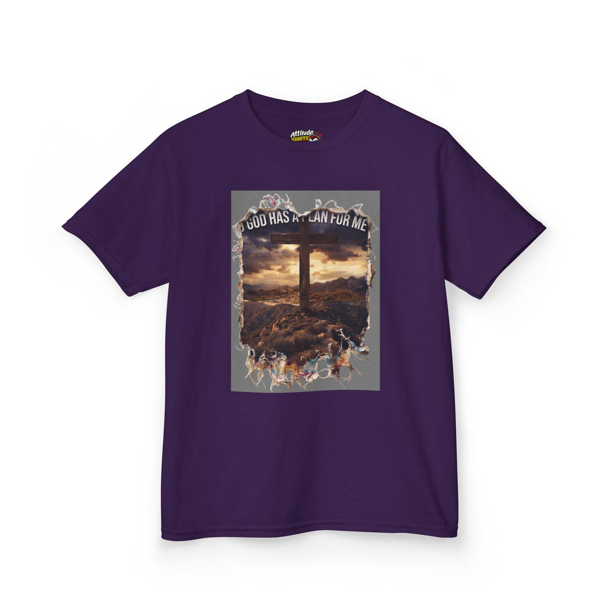 "God Has A Plan For Me" Kids Tee