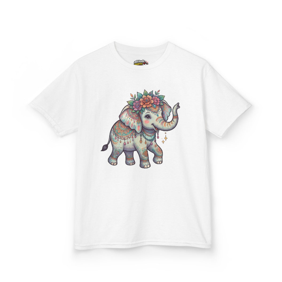 "Hippy Elephant" Kids Tee