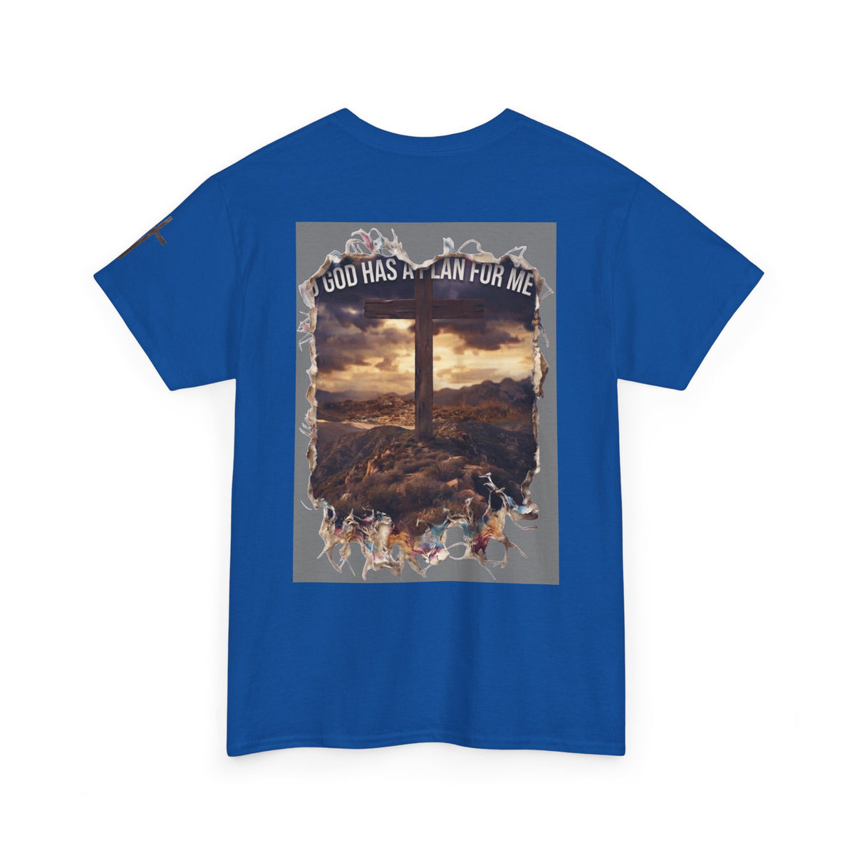 "God Has A Plan For Me" Premium Graphic Tee