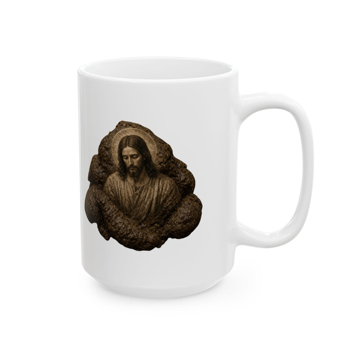 "Good Book Series It's a Sign - Really" White Ceramic Mug — Graphic