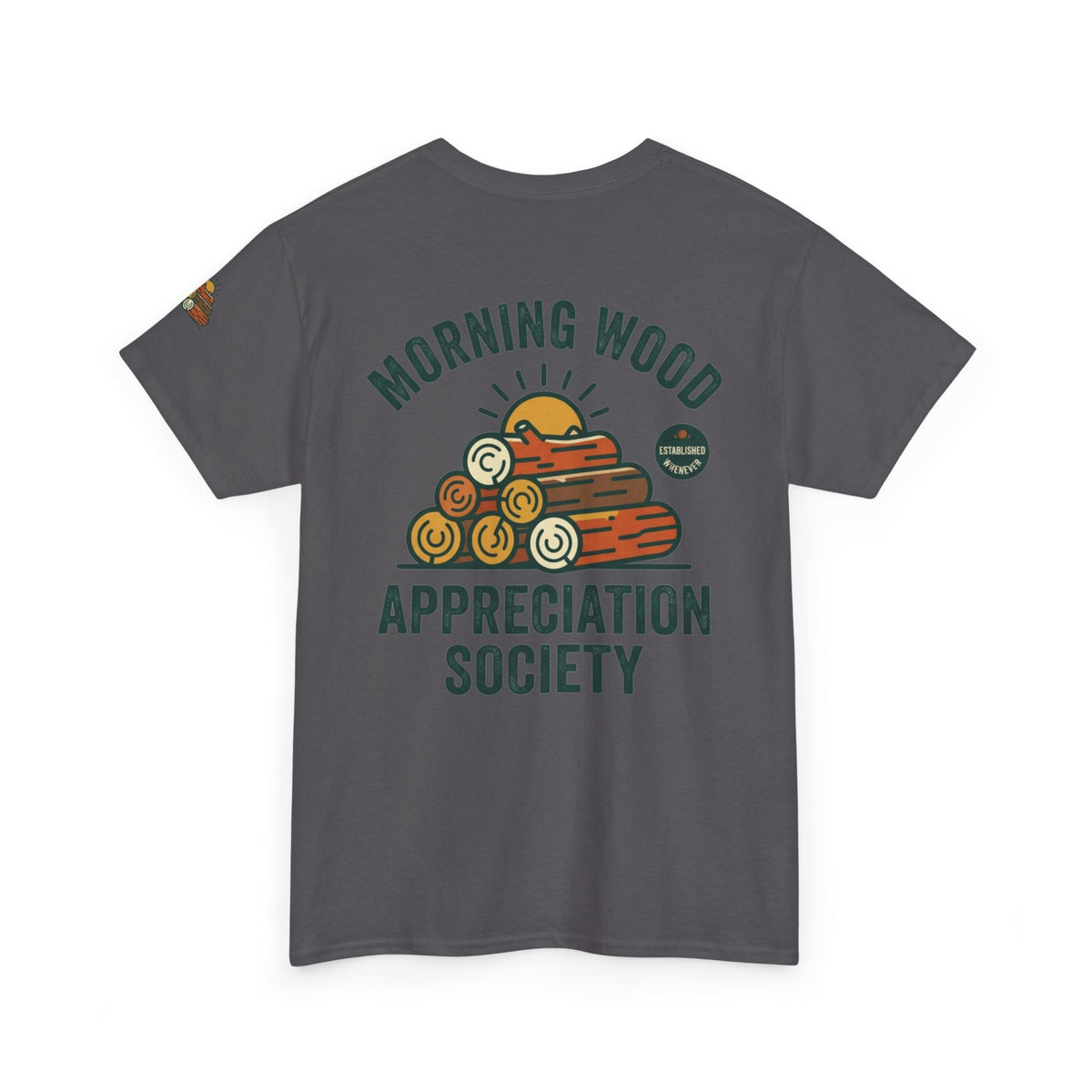 "Morning Wood Appreciation Society" Premium Graphic Tee