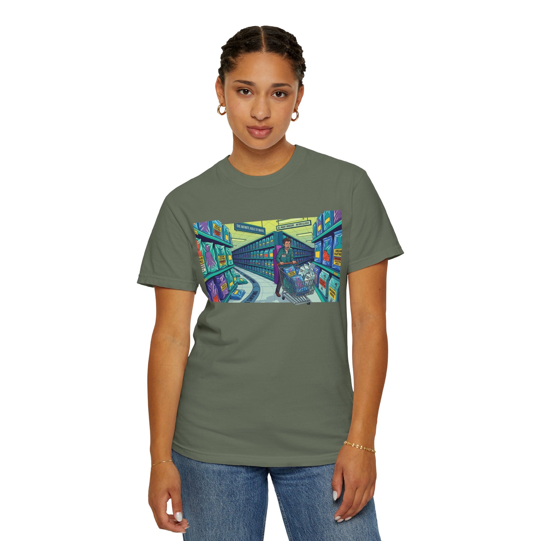 "Infinite Dating" Unisex Garment-Dyed Tee