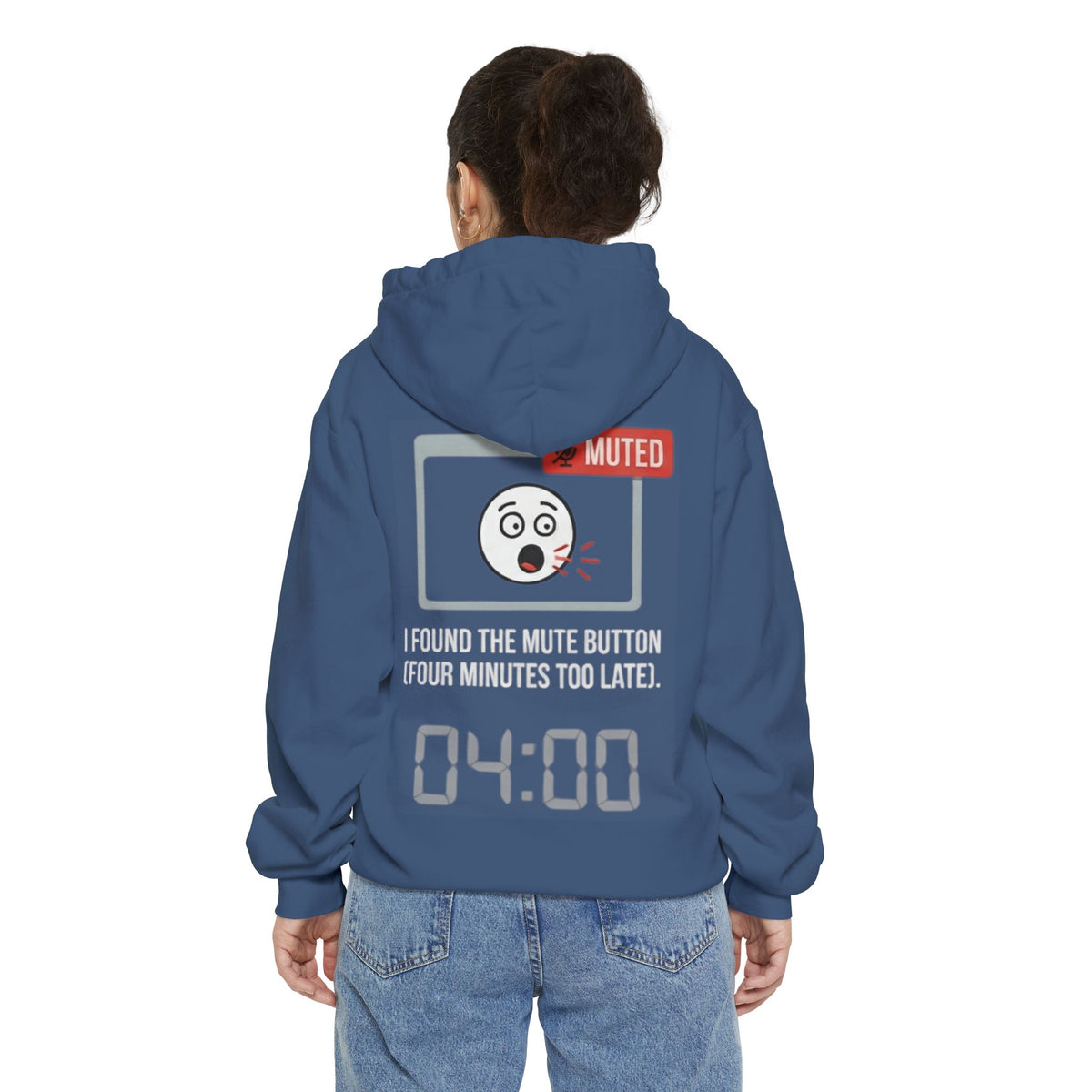 "I Found The Mute" Garment-Dyed Hoodie