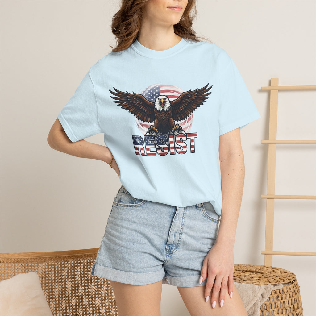 "Resist" Unisex Garment-Dyed Tee