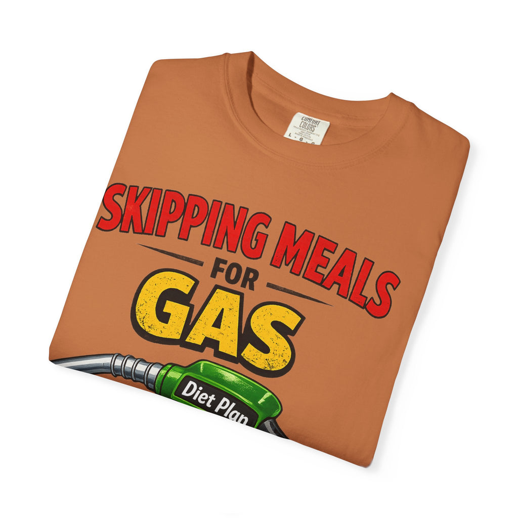 "The High-Octane Diet Plan" Unisex Garment-Dyed T-shirt