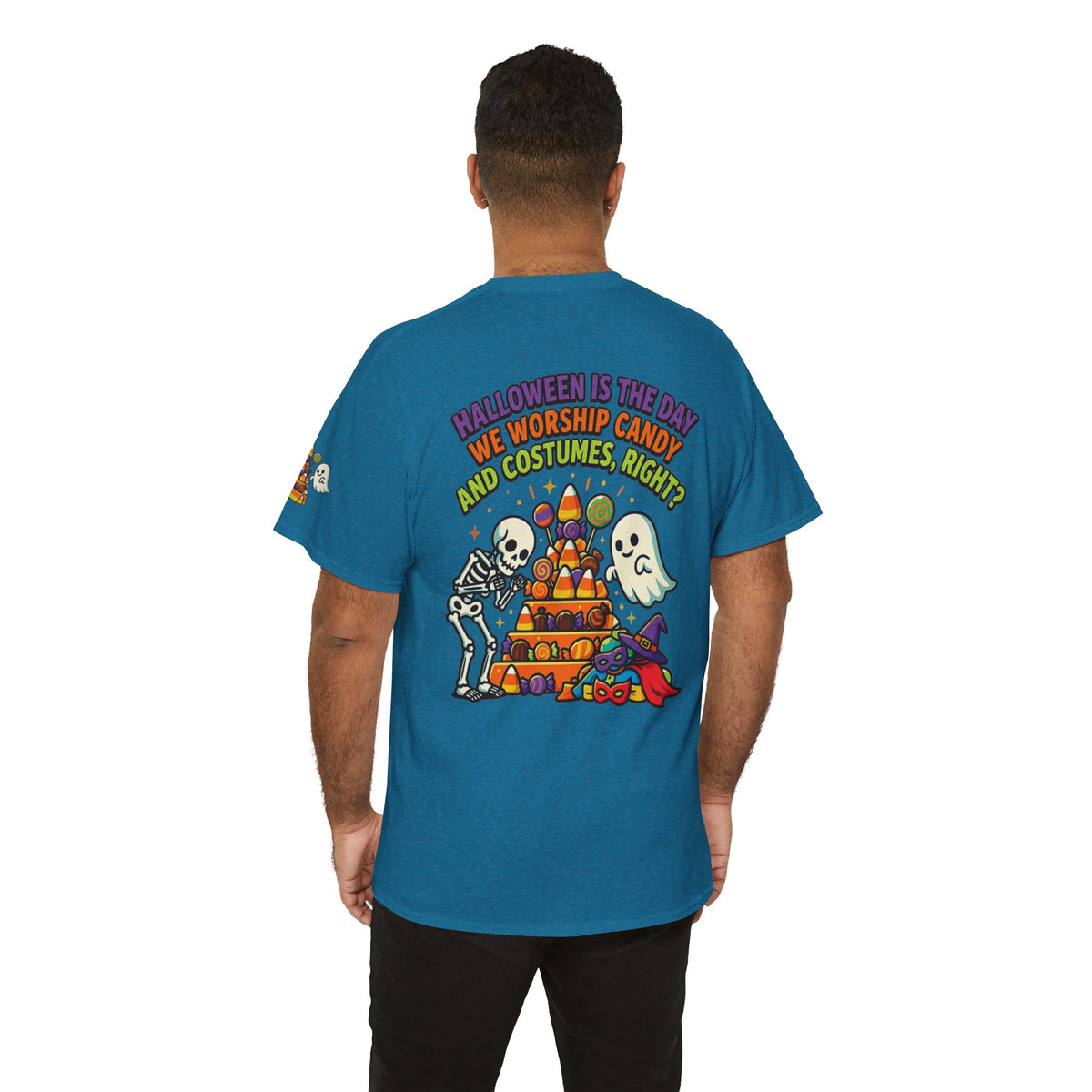Color: Antique Sapphire | Worship Candy Premium Graphic Tee