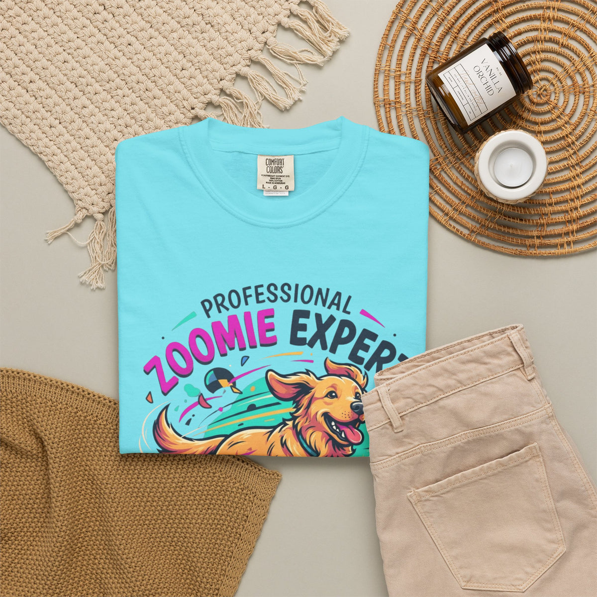 Professional Zoomie Expert Unisex Garment-Dyed Tee