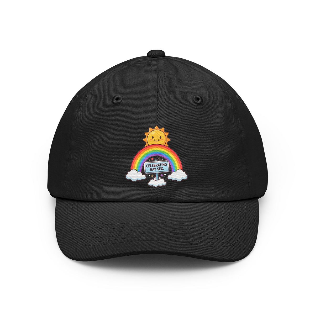 Color: Black | Celebrating Gay Sex Dad Hat