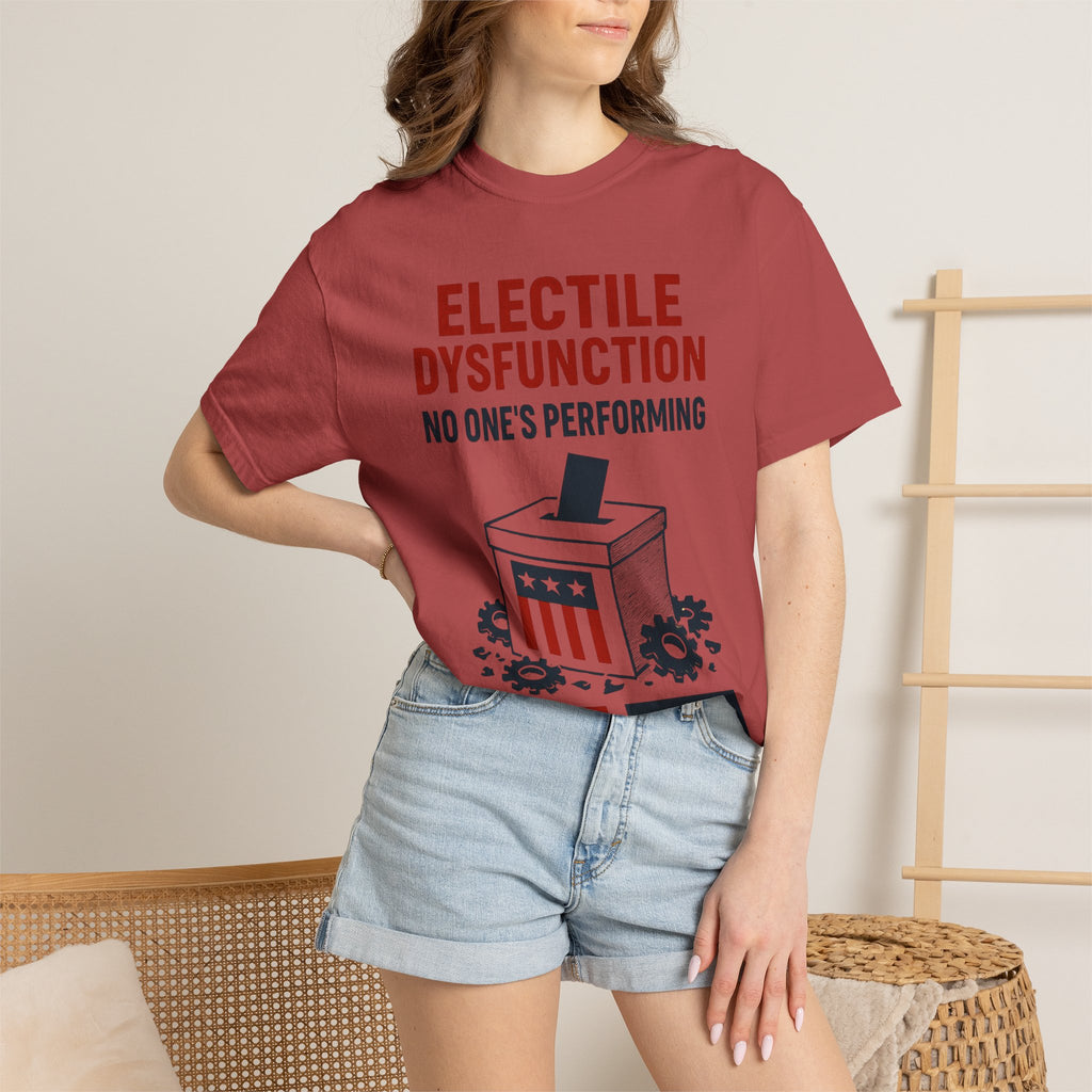 "Electile Dysfunction" Unisex Garment-Dyed T-shirt