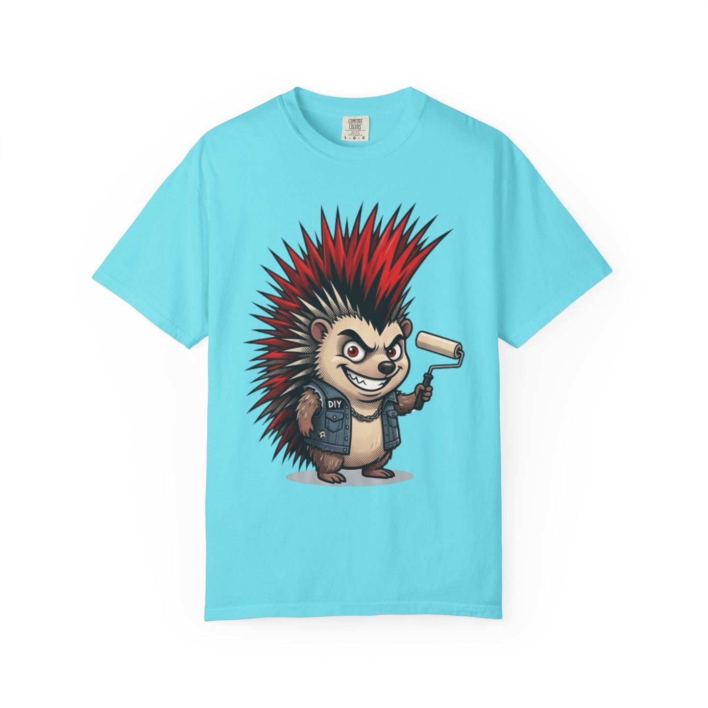 "Punkupine" Unisex Garment-Dyed Tee