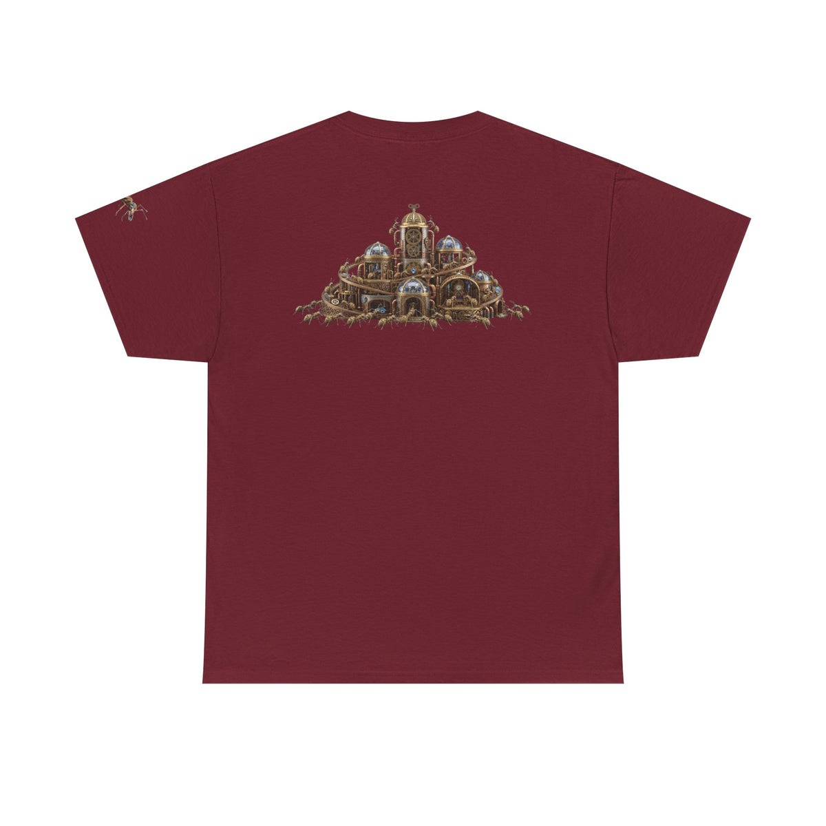 Color: Garnet | Cyber Ants Premium Graphic Tee